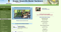 Desktop Screenshot of greatergreenvillemastergardener.org